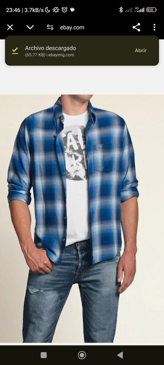 Camisa leñadora Hollister